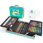 Little Artist Suitcase Art Set - Green - Image 8